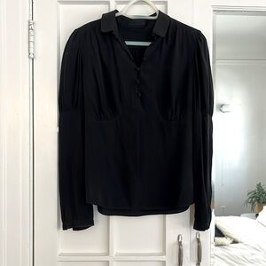 Derek Lam Black Blouse